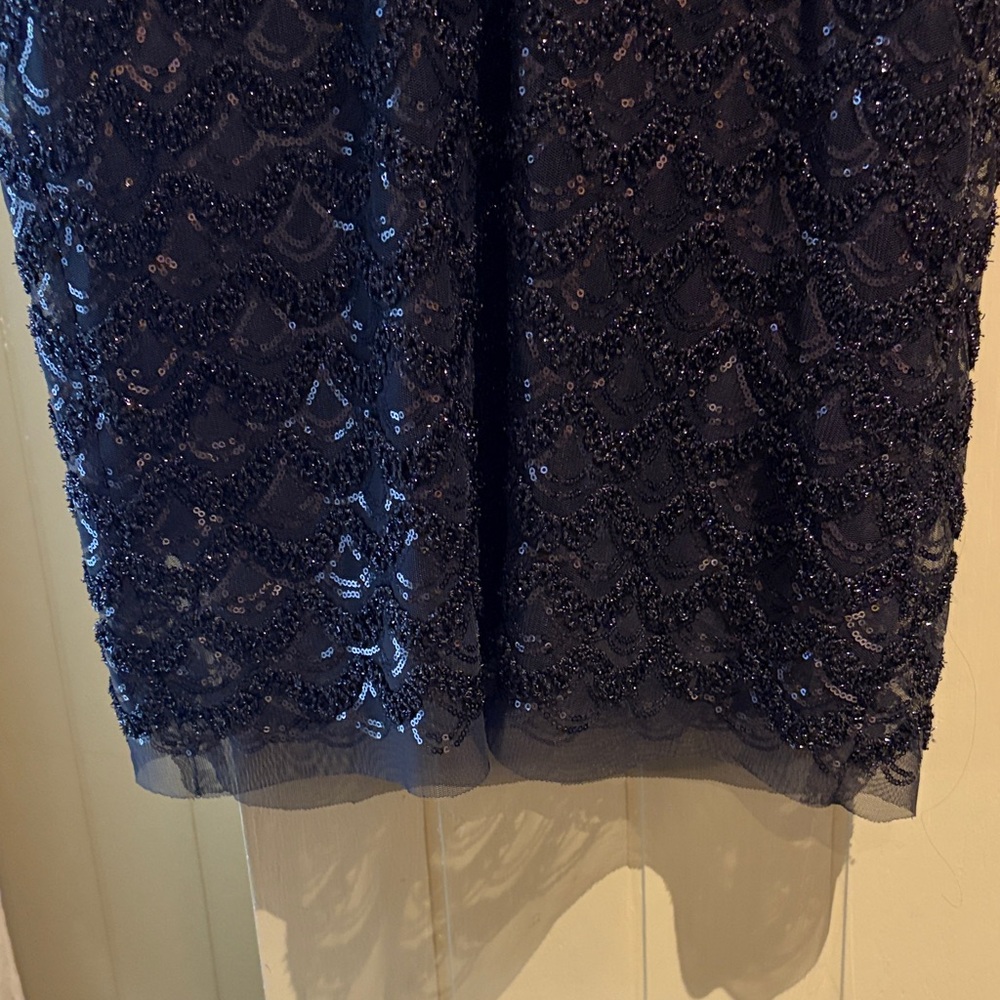Vintage Black Beaded Sparkly Dress - Picture 7 of 7